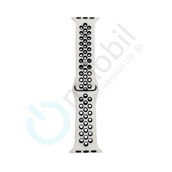 Apple Watch 45 Mm Akıllı Saat Kordonu Mt-64 BEYAZ