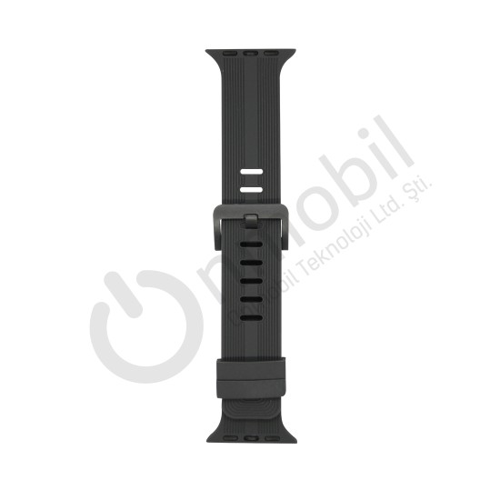 Apple Watch 45 Mm Akıllı Saat Kordonu Mt-72 KOYU GRİ