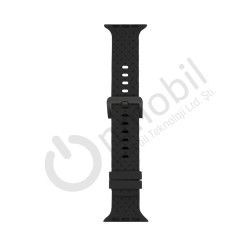 Apple Watch 38 Mm Akıllı Saat Kordonu Mt-92 SİYAH