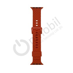 Apple Watch 45 Mm Akıllı Saat Kordonu Mt-92 KIRMIZI