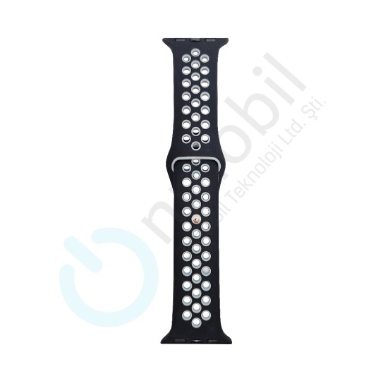 Apple Watch 45 Mm Akıllı Saat Kordonu Mt-34 SİYAH