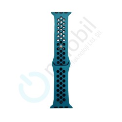 Apple Watch 38 Mm Akıllı Saat Kordonu Mt-34 PETROL