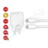 Usb-C 10.5W 2.1A Şarj Adaptörü Ve Kablo  Mt-1204 BEYAZ