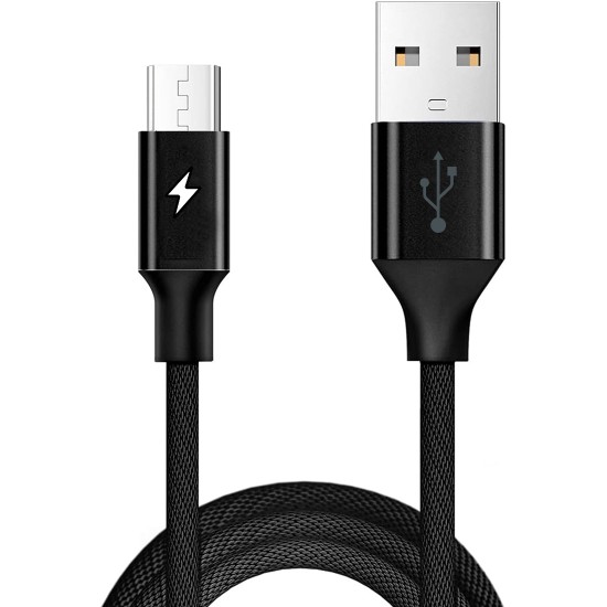 Mıcro Usb Ultra Hızlı Şarj Ve Data Kablosu Mt-2413 SİYAH