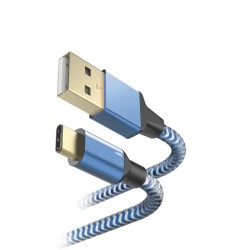 Type-C To Usb Ultra Hızlı Şarj Ve Data Kablosu Mt-2412 MAVİ