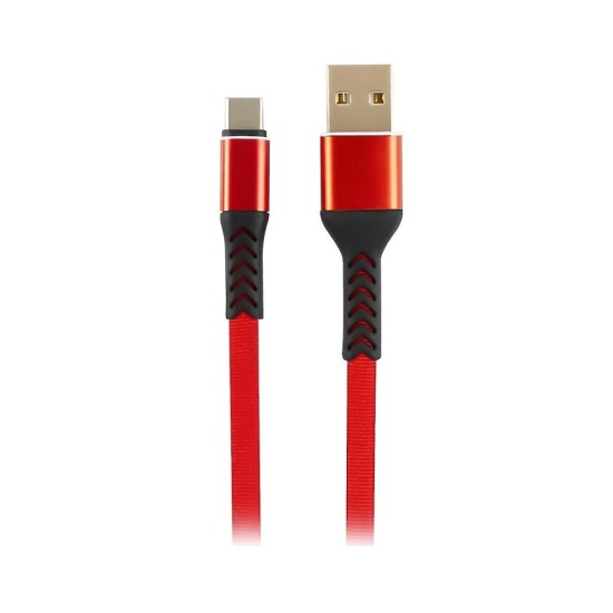 Type-C To Usb Ultra Hızlı Şarj Ve Data Kablosu Mt-2412 KIRMIZI