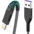 Lightning To Usb Ultra Hızlı Şarj Ve Data Kablosu Mt-2411 SİYAH