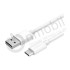Type-C To Usb 2.4A Hızlı Şarj Ve Data Kablosu Mt-431 BEYAZ