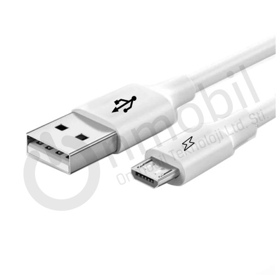 Mıcro Usb 3.0A Ultra Hızlı 2 Metre Şarj Ve Data Kablosu Mt-2023 BEYAZ