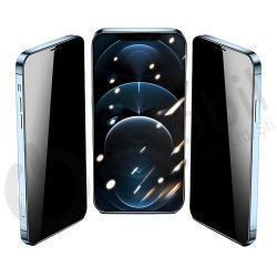 İphone 13 / 13 Pro Hayalet 9D Ekran Koruyucu Kırılmaz Cam ŞEFFAF