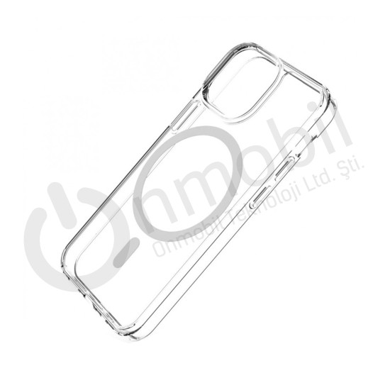 İphone 15 Orjinal Magsafe Uyumlu Şeffaf Kılıf ŞEFFAF