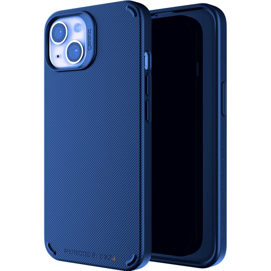 İphone 12 Promax Gear4  Neo Hybrıd Ctystal Ultra Koruma Kılıf KOYU MAVİ