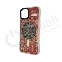 İphone 12 Pro  Warning Electro Casetify Kılıf STANDART