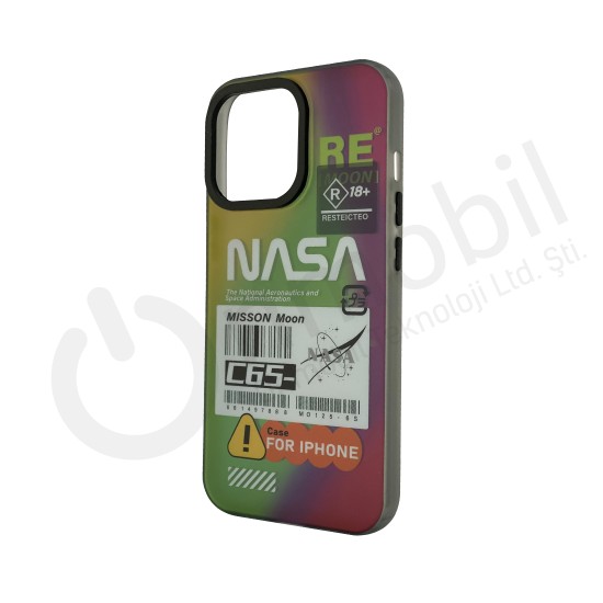 İphone 14 Pro  Nasa Misson Moon Casetify Kılıf STANDART