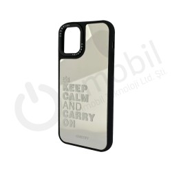 İphone 14 Pro  Keep Calm Aynalı Casetify Kılıf STANDART