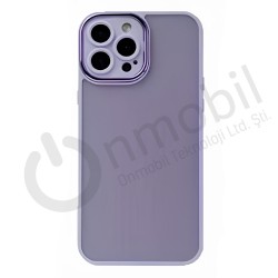 Iphone 12 Promax Friz Sılıkon Kılıf LİLA