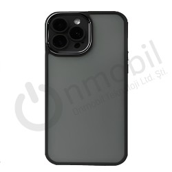 Iphone 12 Promax Friz Sılıkon Kılıf SİYAH