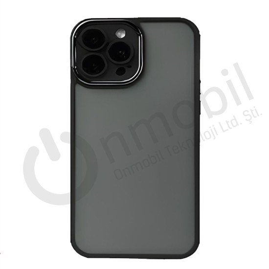 Iphone 12 Promax Friz Sılıkon Kılıf SİYAH