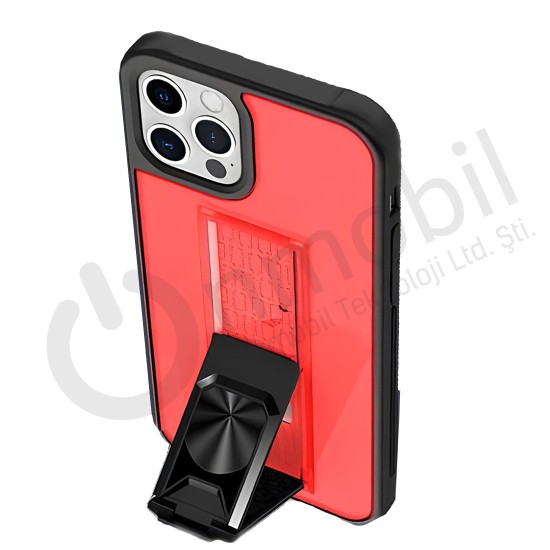 Iphone 12 Promax Dazzle Kılıf KIRMIZI