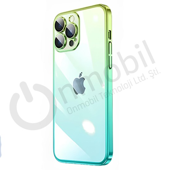 Iphone 12 Promax Hologram Renkli Kılıf KIRMIZI