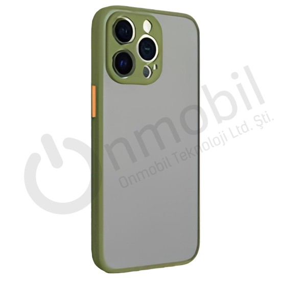 Iphone 13 Promax Skin Shell Kılıf HAKİ