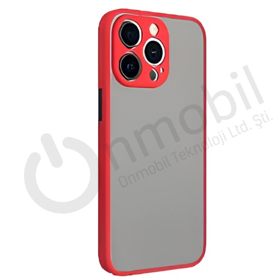 Iphone 12 Pro Skin Shell Kılıf KIRMIZI