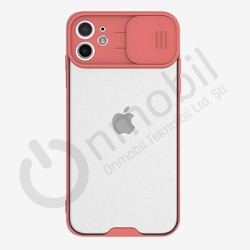 Iphone 12/12Pro Drawer Sılıkon Kılıf PEMBE