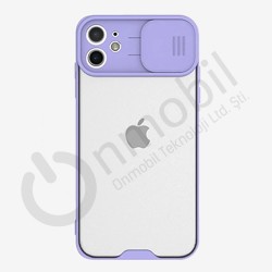 Iphone 12/12Pro Drawer Sılıkon Kılıf LİLA