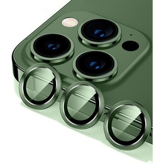 İphone 13 Pro/13 Promax Lens Koruyucu YEŞİL