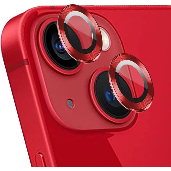 Iphone 14 / 14 Plus Lens Koruyucu KIRMIZI