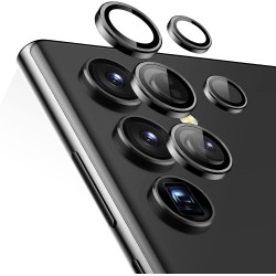 Samsung S23 Ultra Lens Koruyucu SİYAH