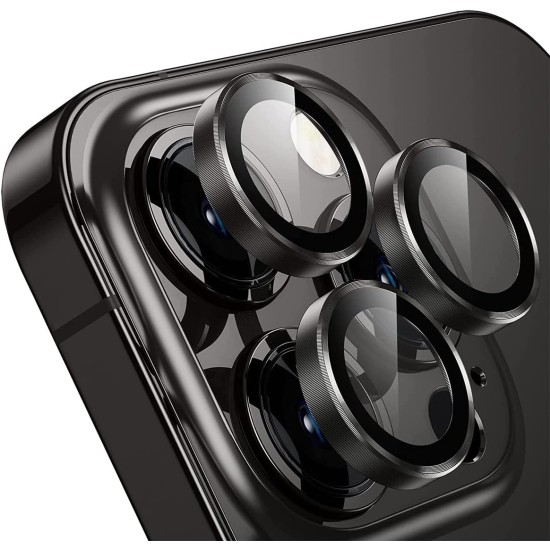 İphone 15 Pro/ Promax Lens Koruyucu SİYAH