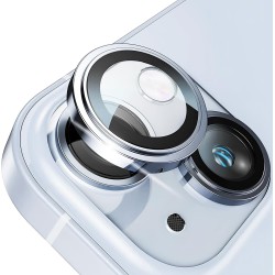 İphone 15 / Plus Lens Koruyucu AÇIK MAVİ