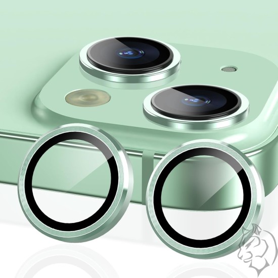 İphone 15 / Plus Lens Koruyucu YEŞİL