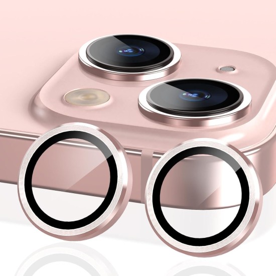 İphone 15 / Plus Lens Koruyucu PEMBE