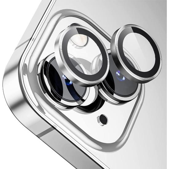 İphone 14 Plus Lens Koruyucu GÜMÜŞ