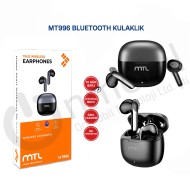 Mtl Bluetooth Tws Kulak İçi Kulaklık Mt-996 SİYAH