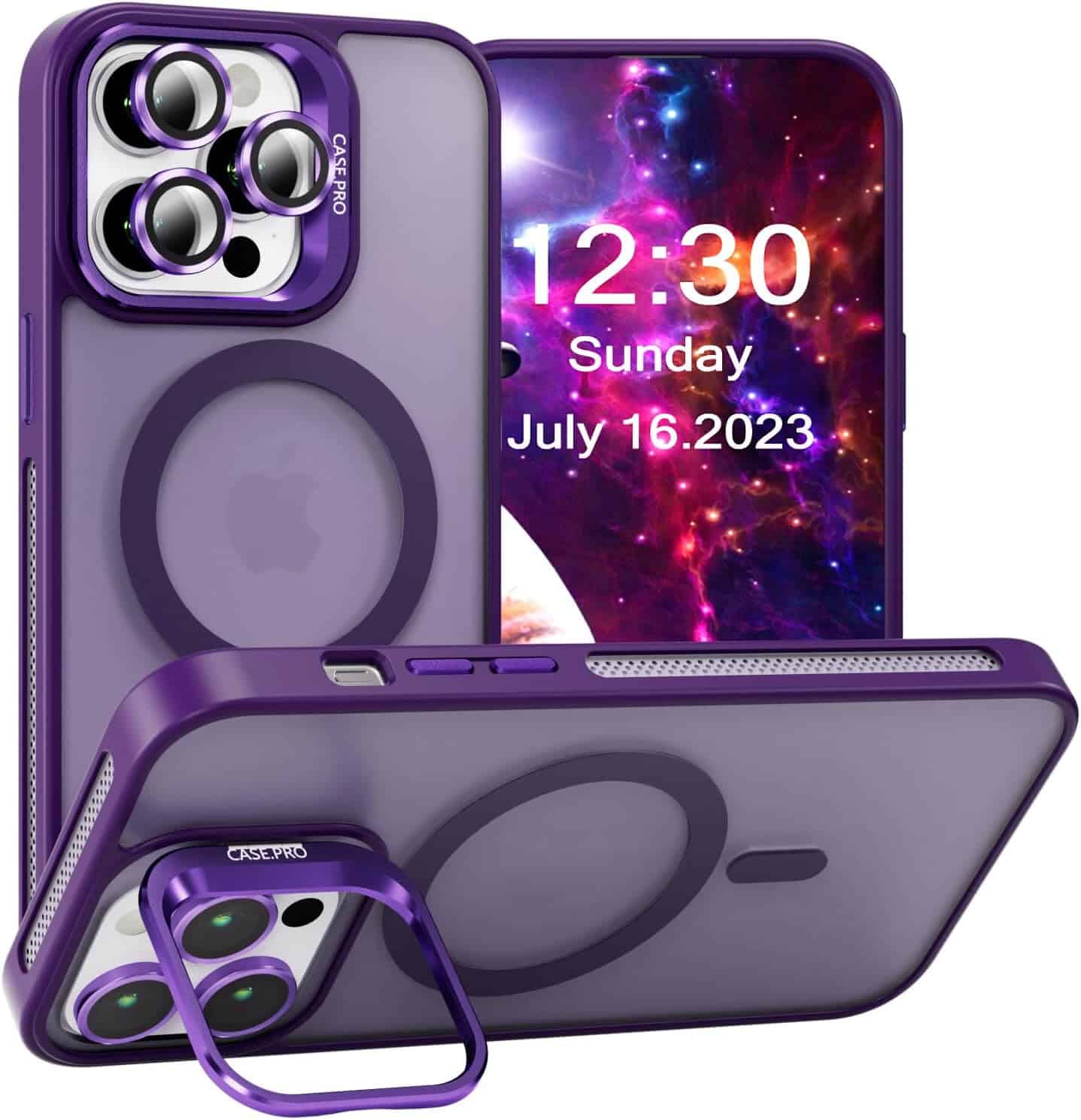 Iphone 14 Pro Max Case Pro Magsafe Uyumlu Kılıf MOR