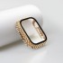 Apple Watch 40 Mm Simli Kasa Koruyucu Gold
